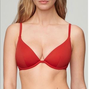 NEW WITH TAGS CUUP SWIM PLUNGE TOP- SIZE 34G